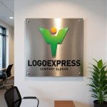 画像7: Y字と人が躍動する希望の成長ロゴ (7)