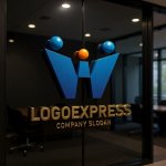 画像15: W字と人が織りなすチームワークロゴ (15)