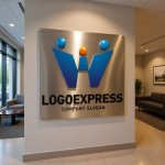 画像10: W字と人が織りなすチームワークロゴ (10)