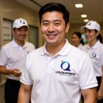 画像14: Qと人が融合した知性と活気のロゴ (14)