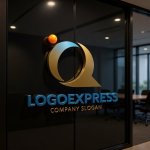 画像15: Qと人が融合した知性と活気のロゴ (15)