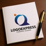 画像6: Qと人が融合した知性と活気のロゴ (6)