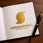 画像6: 炎のような躍動感のあるS字ロゴ (6)