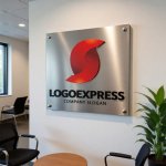 画像7: 炎のような躍動感のあるS字ロゴ (7)