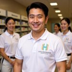 画像14: H字のカラフルな虹の希望ロゴ (14)