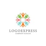 画像1: 結束力を高める人材ロゴ (1)