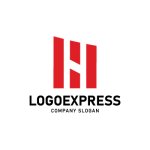 画像3: MとHを組み合わせた力強いロゴ (3)