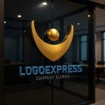 画像15: 勝利のV字型の人物ロゴ (15)