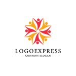 画像3: 色彩豊かな繋がりと輝きを表現したロゴ (3)