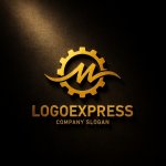 画像12: 歯車とMのロゴ (12)