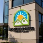 画像8: 太陽と住宅のロゴ (8)