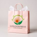 画像6: 輝く太陽と芽生えが共生するエコロゴ (6)