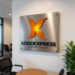 画像7: Kの文字と輝きを表現した活力ロゴ (7)