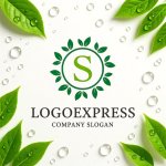 画像9: 自然をテーマにした「S」のロゴ (9)