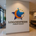 画像10: 星と三日月の希望と成長ロゴ (10)