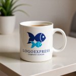 画像16: 親子の魚のロゴ (16)