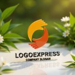 画像12: S字型手つなぎロゴ (12)