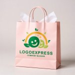 画像6: 笑顔と葉っぱが輝くナチュラルロゴ (6)