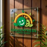 画像11: 笑顔と葉っぱが輝くナチュラルロゴ (11)