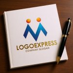 画像6: M字型のチームワークロゴ (6)