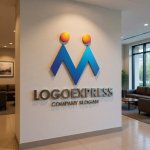 画像10: M字型のチームワークロゴ (10)