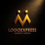 画像12: M字型のチームワークロゴ (12)