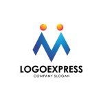 画像1: M字型のチームワークロゴ (1)