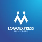 画像4: M字型のチームワークロゴ (4)