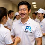 画像14: HRの文字が融合したモダンロゴ (14)