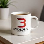 画像16: B字（または3）の立体的なスピードロゴ (16)