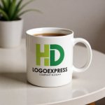 画像16: HDの文字を融合したテクノロジーロゴ (16)