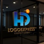 画像15: HDの文字と人が融合した信頼と成長のロゴ (15)