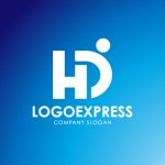 画像4: HDの文字と人が融合した信頼と成長のロゴ (4)