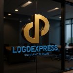 画像15: dとPの文字が融合したダイナミックロゴ (15)