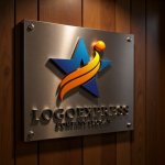 画像5: 星と人の成功ロゴ (5)