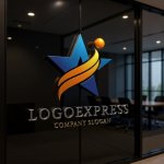 画像15: 星と人の成功ロゴ (15)