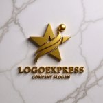 画像13: 星と人の成功ロゴ (13)