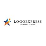 画像2: 星と人の成功ロゴ (2)