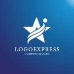 画像4: 星と人の成功ロゴ (4)