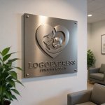 画像13: ハートで包む母子の愛情ロゴ (13)