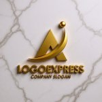 画像13: 活気に満ちたAのロゴ (13)