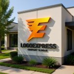 画像15: EとF、稲妻を象徴するスピードロゴ (15)