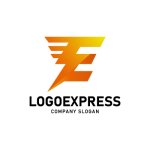 画像1: EとF、稲妻を象徴するスピードロゴ (1)