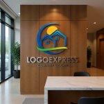 画像13: 自然と家と太陽のロゴ (13)