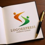 画像6: S字と人が織りなす協力と成長のロゴ (6)