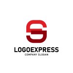 画像1: Sの文字のロゴ (1)