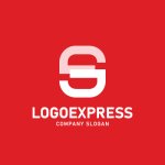 画像4: Sの文字のロゴ (4)