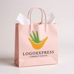 画像6: 葉っぱのような手のひらのウェルネスロゴ (6)