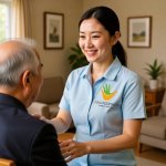 画像7: 葉っぱのような手のひらのウェルネスロゴ (7)