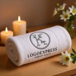 画像5: エレガントなKの文字と葉っぱのロゴ (5)